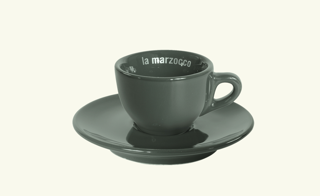 كوب اسبريسو لا مارزوكو رمادي فاتح LA MARZOCCO HEATHER GREY ESPRESSO CUP