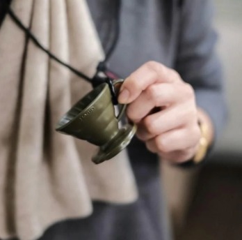 كوب هاريو ياباني اسبريسو 30 ملي لون  زيتي 