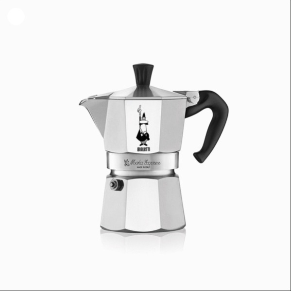 موكا بوت بيلتي 3 أكواب لون فضي