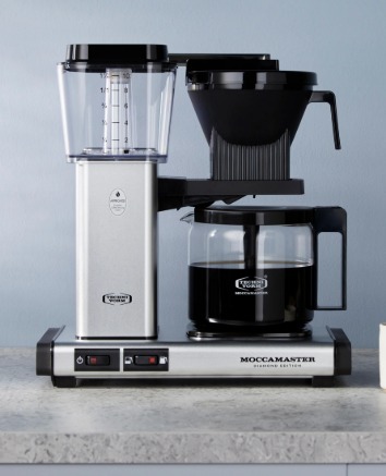Moccamaster SELECT Coffee Maker 10 cups - Pastel silver
