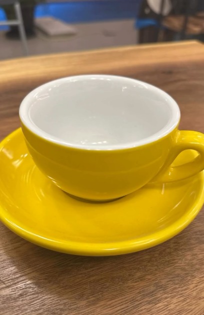 Nova Point cup 200 ml yellow color